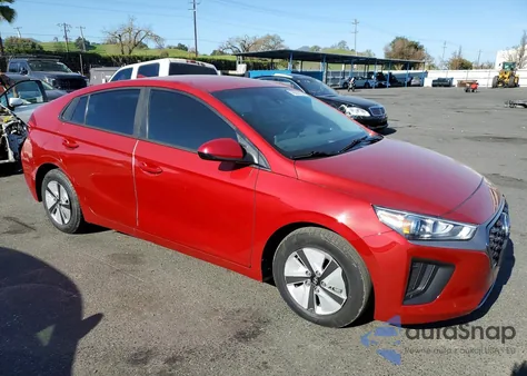 2020 Hyundai Ioniq Blue from USA, damaged, VIN KMHC65LC0LU227843